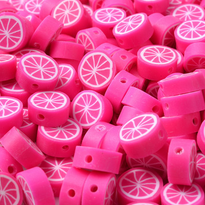 30 komada 10 mm Višebojne Perle od polimerske gline od voća Limun Naranča Odstojne perle za izradu nakita Narukvica Naušnice Ogrlica DIY obrt