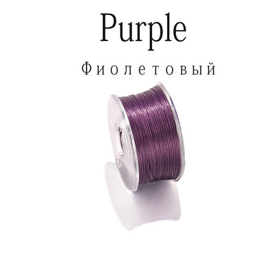50 Yards Nylon Bead Thread Nonelastic Beading Threads Seed Beads Cord Thread for DIY βραχιόλια Κολιέ Κοσμήματα Προμήθειες κατασκευής