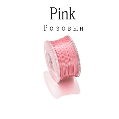 50 Yards Nylon Bead Thread Nonelastic Beading Threads Seed Beads Cord Thread for DIY βραχιόλια Κολιέ Κοσμήματα Προμήθειες κατασκευής