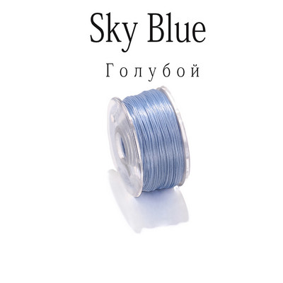 50 Yards Nylon Bead Thread Nonelastic Beading Threads Seed Beads Cord Thread for DIY βραχιόλια Κολιέ Κοσμήματα Προμήθειες κατασκευής