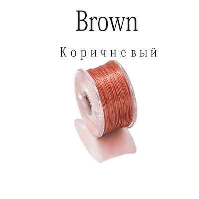 50 Yards Nylon Bead Thread Nonelastic Beading Threads Seed Beads Cord Thread for DIY βραχιόλια Κολιέ Κοσμήματα Προμήθειες κατασκευής