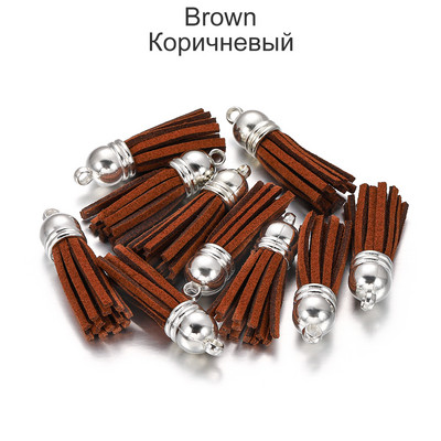 10/20/60 kom 38 mm starinske kožne rese Žuboreni makrame za izradu nakita „uradi sam“ Privjesak za ključeve Remen za mobitel Dodaci za privjesak