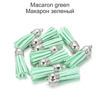 10/20/60 kom 38 mm starinske kožne rese Žuboreni makrame za izradu nakita „uradi sam“ Privjesak za ključeve Remen za mobitel Dodaci za privjesak