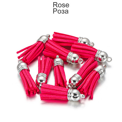 10/20/60 kom 38 mm starinske kožne rese Žuboreni makrame za izradu nakita „uradi sam“ Privjesak za ključeve Remen za mobitel Dodaci za privjesak