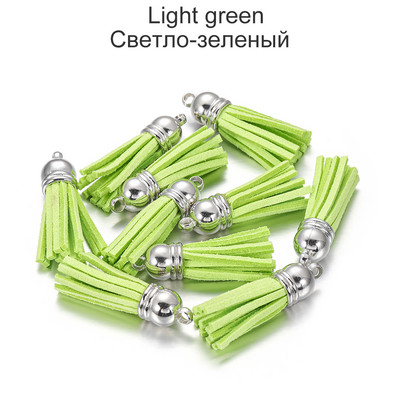 10/20/60 kom 38 mm starinske kožne rese Žuboreni makrame za izradu nakita „uradi sam“ Privjesak za ključeve Remen za mobitel Dodaci za privjesak