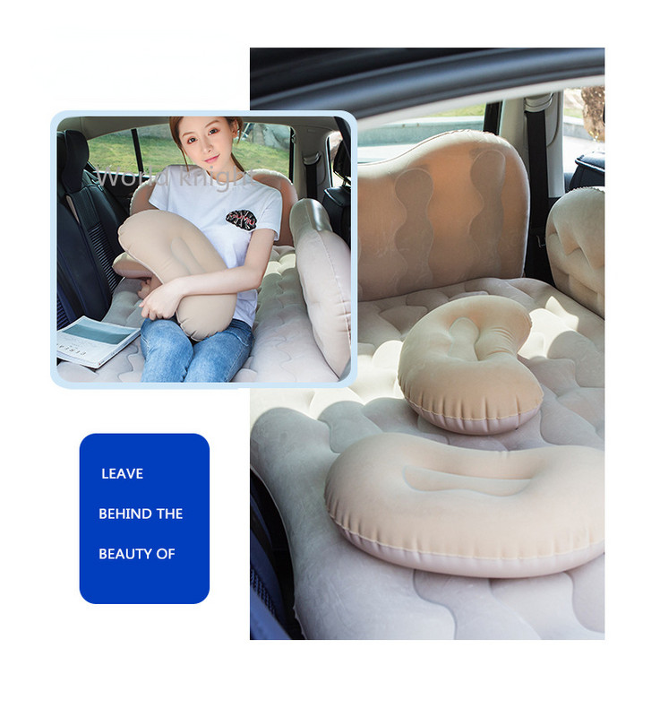 Φουσκωτό στρώμα Μαξιλάρι αέρα Κρεβάτι Υπόλοιπο ύπνου SUV Κρεβάτι ταξιδιού Universal Πίσω Κάθισμα αυτοκινήτου Πολυλειτουργικό για Υπαίθρια Παραλία Κάμπινγκ