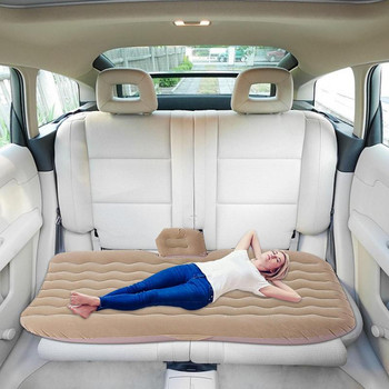 Φουσκωτό κρεβάτι για αυτοκίνητο Φουσκωτό στρώμα ύπνου ανθεκτικό σε αναδίπλωση Αξεσουάρ κάμπινγκ κρεβατιού ταξιδιού αυτοκινήτου Κατάλληλο για