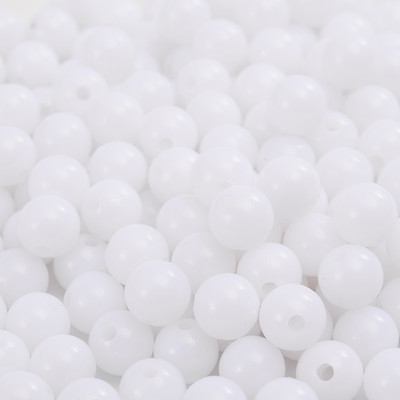 DIY 8mm Mixed Candy Color Στρογγυλές Ακρυλικές Χαλαρές Χάντρες για Κατασκευή κοσμημάτων Χειροποίητο Κολιέ Βραχιόλι Αξεσουάρ Χονδρική 100τμχ