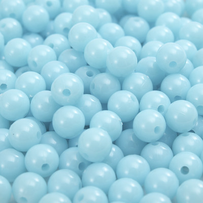 DIY 8mm Mixed Candy Color Στρογγυλές Ακρυλικές Χαλαρές Χάντρες για Κατασκευή κοσμημάτων Χειροποίητο Κολιέ Βραχιόλι Αξεσουάρ Χονδρική 100τμχ