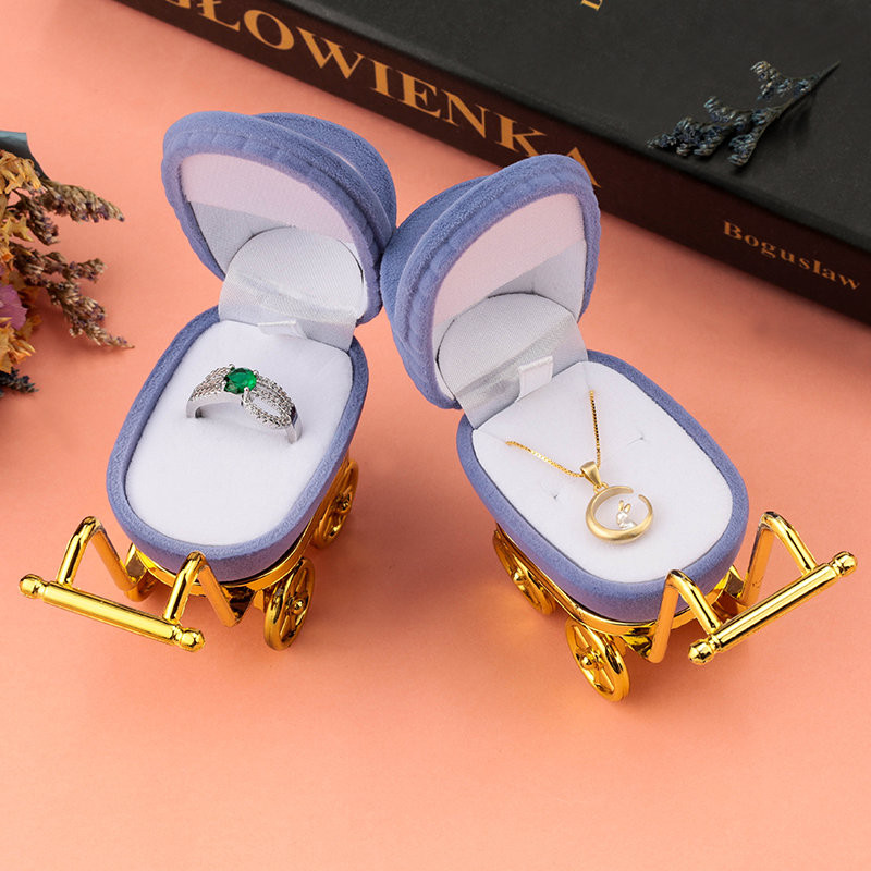 1-osaline armas beebivanker Velvet ehtekarp Abielusõrmuste karbi kinkekarbi hoidik kõrvarõngaste kaelakeede käevõrude jaoks