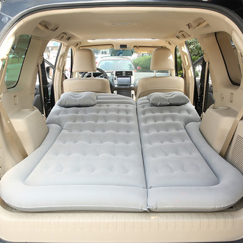 Κρεβάτι ύπνου αυτοκινήτου Ταξίδι φουσκωτό στρώμα αέρα κρεβάτι για SUV αυτοκινήτου Επέκταση με δύο μαξιλάρια αέρα για ταξιδιωτικό κάμπινγκ Οικογενειακή έξοδος