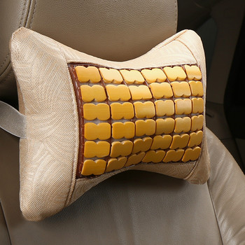 Μαξιλάρι λαιμού καθισμάτων αυτοκινήτου Natural Bamboo Cool Μαξιλάρι κεφαλής Άνετο αναπνεύσιμο