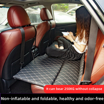 51,1x27,5 ιντσών πίσω καθίσματος αυτοκινήτου Πτυσσόμενο κρεβάτι πίσω στρώμα ύπνου Εφαρμογή για SUV αυτοκίνητο EV Include Tesla Model3 ModelY For Outdoor Travel