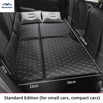 51.1x27.5 inch Scaun din spate al mașinii Pat rabatabil Covoraș de dormit din spate potrivit pentru SUV Mașină EV Include Tesla Model3 ModelY pentru călătorii în aer liber