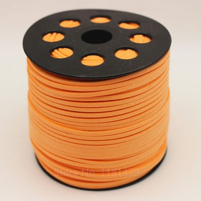 40 szín100 yard/tekercs 27 mm x 1,5 mm Művelúr zsinór kötélCérna/drót karkötőhöz barkácsolás Ékszer Találatok és alkatrészek zsinór Tartozékok