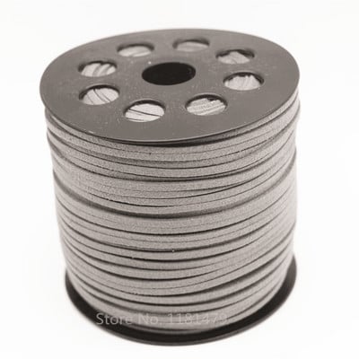 40 szín100 yard/tekercs 27 mm x 1,5 mm Művelúr zsinór kötélCérna/drót karkötőhöz barkácsolás Ékszer Találatok és alkatrészek zsinór Tartozékok