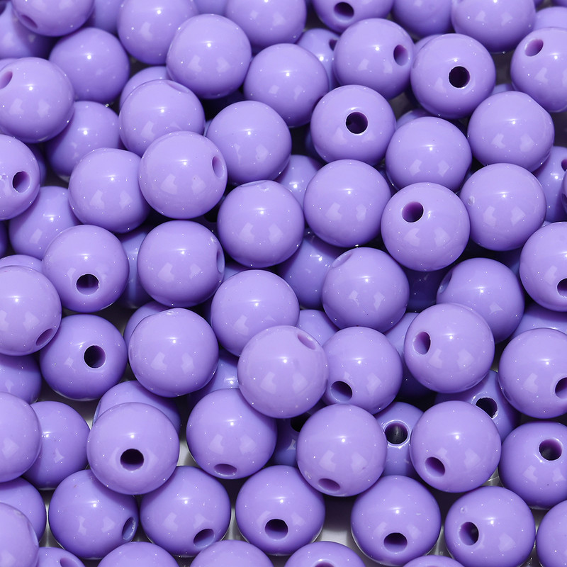 6mm-20mm cukorka színbevonat akril távtartó gyöngyök varázslatos kerek laza gyöngyök ékszerkészítéshez barkácsolás karkötő kiegészítők kellékek