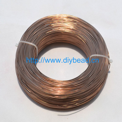 10 metri/rullis 1 mm, apaļš, pārklāts alumīnijs, puķkopības stieple juvelierizstrādājumu krellēm. Atradumu veidošana Pīts materiāls 20 krāsas