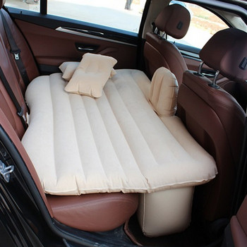 Легло за пътуване с кола Къмпинг Надуваем диван Автомобилен надуваем матрак Задна седалка Облегалка Възглавница Почивка Подложка за спане С помпа Аксесоари