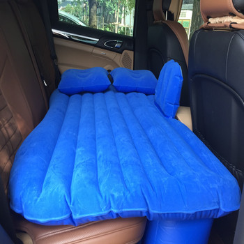 Κρεβάτι ταξιδιού αυτοκινήτου Κάμπινγκ Φουσκωτός καναπές Αυτοκινήτου Αερόστρωμα Πίσω Καθίσματος Μαξιλάρι Υπνοδωματίου Μαξιλάρι ύπνου με Αξεσουάρ αντλίας