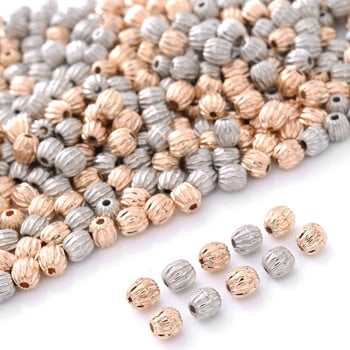 200-600 бр./лот 4 mm CCB Charm Spacer Beads Тиквени свободни мъниста за изработка на бижута Направи си сам гривна Консумативи за намиране Аксесоари