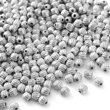 200-600 бр./лот 4 mm CCB Charm Spacer Beads Тиквени свободни мъниста за изработка на бижута Направи си сам гривна Консумативи за намиране Аксесоари