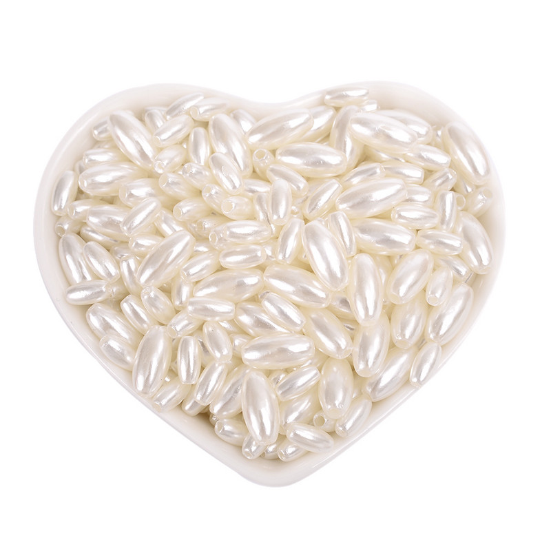 Uradi sam 8 perli od imitacije bisera od 12 mm, ovalne prljavobijele perle s razmaknicama za izradu nakita, ručno izrađene ogrlice, narukvice, dodaci