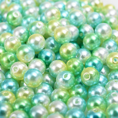 100/200/300 tk 8mm kattega akrüüli vahehelmed kommivärvi ümmargused lahtised helmed ehete valmistamiseks isetehtud käevõru kaelakee tarvikud