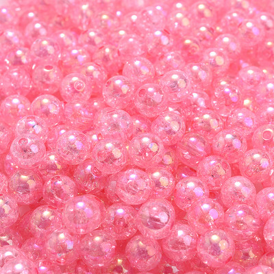 100/200/300 tk 8mm kattega akrüüli vahehelmed kommivärvi ümmargused lahtised helmed ehete valmistamiseks isetehtud käevõru kaelakee tarvikud