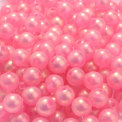 100/200/300 tk 8mm kattega akrüüli vahehelmed kommivärvi ümmargused lahtised helmed ehete valmistamiseks isetehtud käevõru kaelakee tarvikud