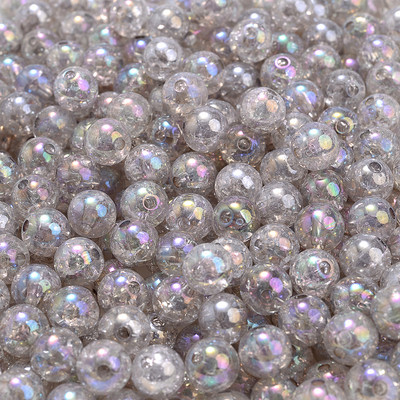 100/200/300 tk 8mm kattega akrüüli vahehelmed kommivärvi ümmargused lahtised helmed ehete valmistamiseks isetehtud käevõru kaelakee tarvikud