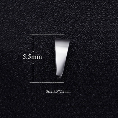 50 tk No Fade roostevabast terasest ripatsangid võluklambrid Kinnitusklambrid Pandla konksu tagatiskonnektorid isetegemise ehete tegemiseks.