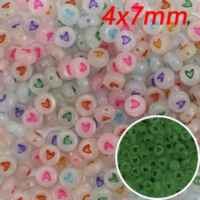 50 komada Svjetleći Smajli Akrilne perle Ravna Zvjezdana Mjesečeva Sjajna Digitalna Razmakna Perla Za Izradu Nakita Narukvica Ogrlica