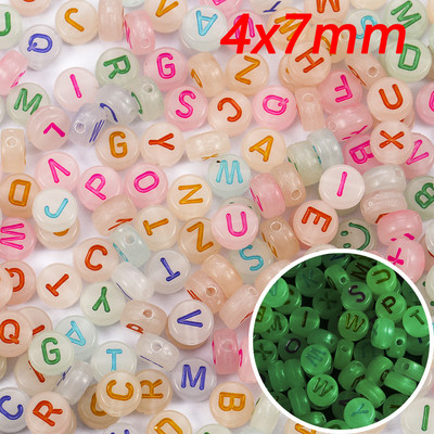 50 komada Svjetleći Smajli Akrilne perle Ravna Zvjezdana Mjesečeva Sjajna Digitalna Razmakna Perla Za Izradu Nakita Narukvica Ogrlica