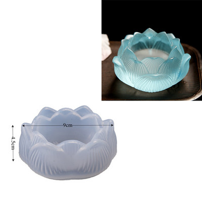 DIY kristály epoxigyanta forma kerek csíkos tárolódobozos szilikon forma gyantához