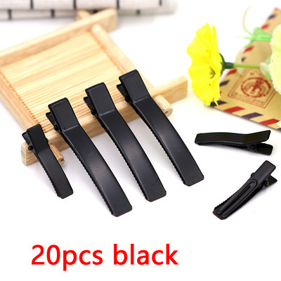 10-50 komada Aligatorske kopče za kosu Metalne jednostruke uvojke za uvojke Baza Diy Mašne Ukosnice za kosu Dodaci za salon Alati za oblikovanje kose