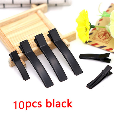 10-50 komada Aligatorske kopče za kosu Metalne jednostruke uvojke za uvojke Baza Diy Mašne Ukosnice za kosu Dodaci za salon Alati za oblikovanje kose