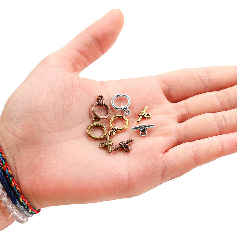 20set/lot Metalne OT preklopne kopče Kuke Narukvica Ogrlica Priključci za DIY Nalaženje nakita Izrada pribora