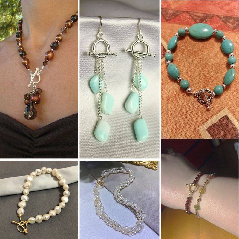 20set/lot Metalne OT preklopne kopče Kuke Narukvica Ogrlica Priključci za DIY Nalaženje nakita Izrada pribora