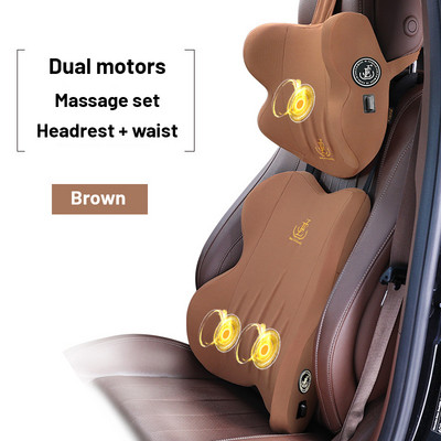 JINSERTA masažni jastuk za vrat Električna podrška za grijanje Naslon za glavu Naslon za glavu Podržava simulaciju ljudske masaže Putni jastuci