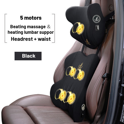 JINSERTA masažni jastuk za vrat Električna podrška za grijanje Naslon za glavu Naslon za glavu Podržava simulaciju ljudske masaže Putni jastuci