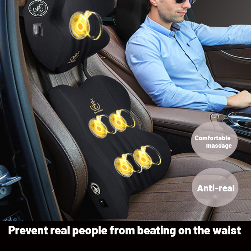 JINSERTA masažni jastuk za vrat Električna podrška za grijanje Naslon za glavu Naslon za glavu Podržava simulaciju ljudske masaže Putni jastuci