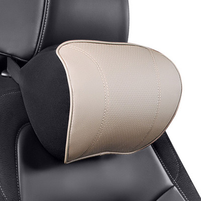 JINSERTA PU kožni automobilski jastuk za vrat Auto sjedalo Naslon za glavu Oslonac za lumbalni dio Naslon za glavu Putni jastuk za univerzalni pribor za automobil