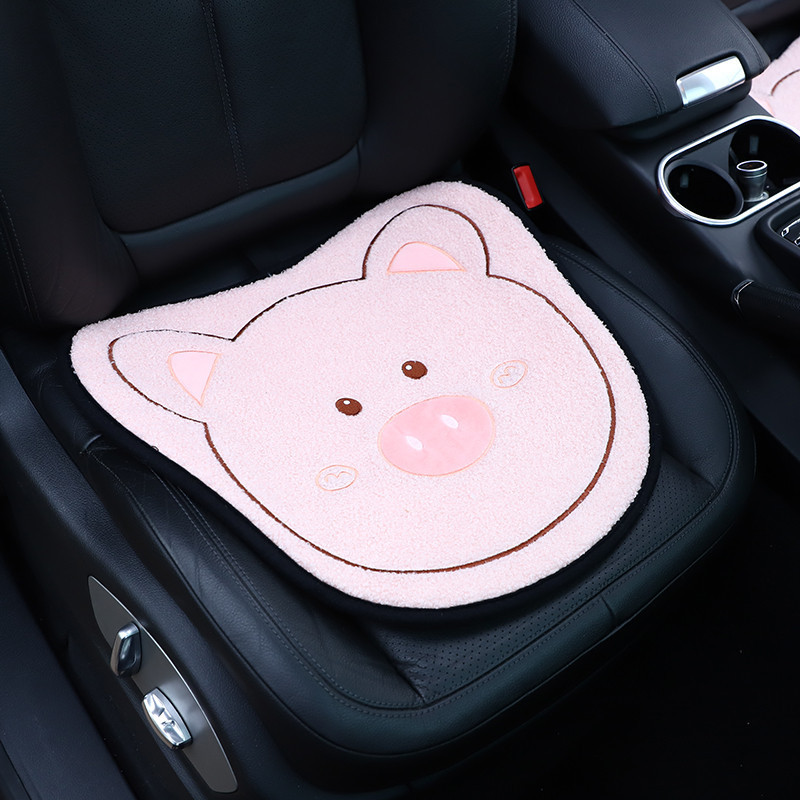 Slatki crtani automobilski jastuk za vrat Plišana svinja Jastuk za naslon auto sjedala Naslon za glavu Lumbalni mekani naslon za glavu Potpora za unutrašnjost automobila