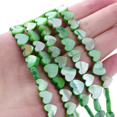 Perle od prirodne školjke 6 8 10 12 mm Perle za odstojnike u obliku srca za privjeske Izrada nakita DIY Narukvice Ogrlice Pribor Dodaci