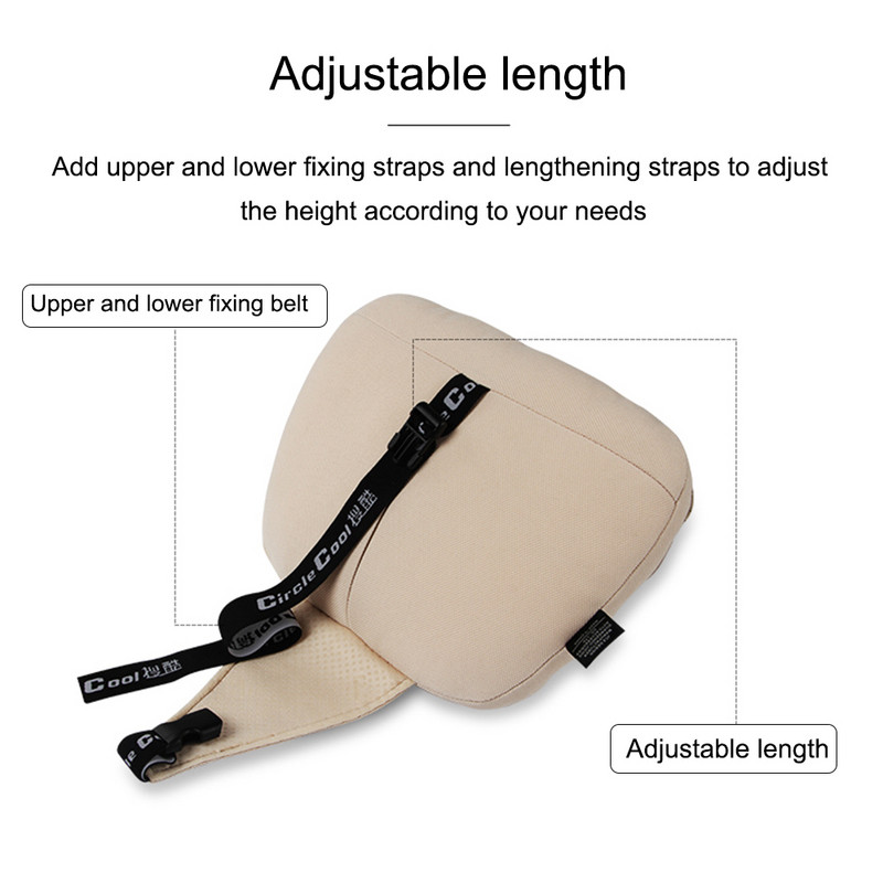 JINSERTA Maybach S Class automobilinė galvos atramos pagalvė galvai Oda Patogi Minkštas Pagalvėlės Užvalkalas Reguliuojama Automobilinė Pagalvė Universali