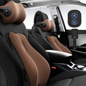 2021 Masažni jastuk za potporu za vrat Potpora za naslon sjedala automobila Jastuk za naslon za glavu Simulacija ljudske memorijske pjene Automobilska leđa Putovanja Kućni ured