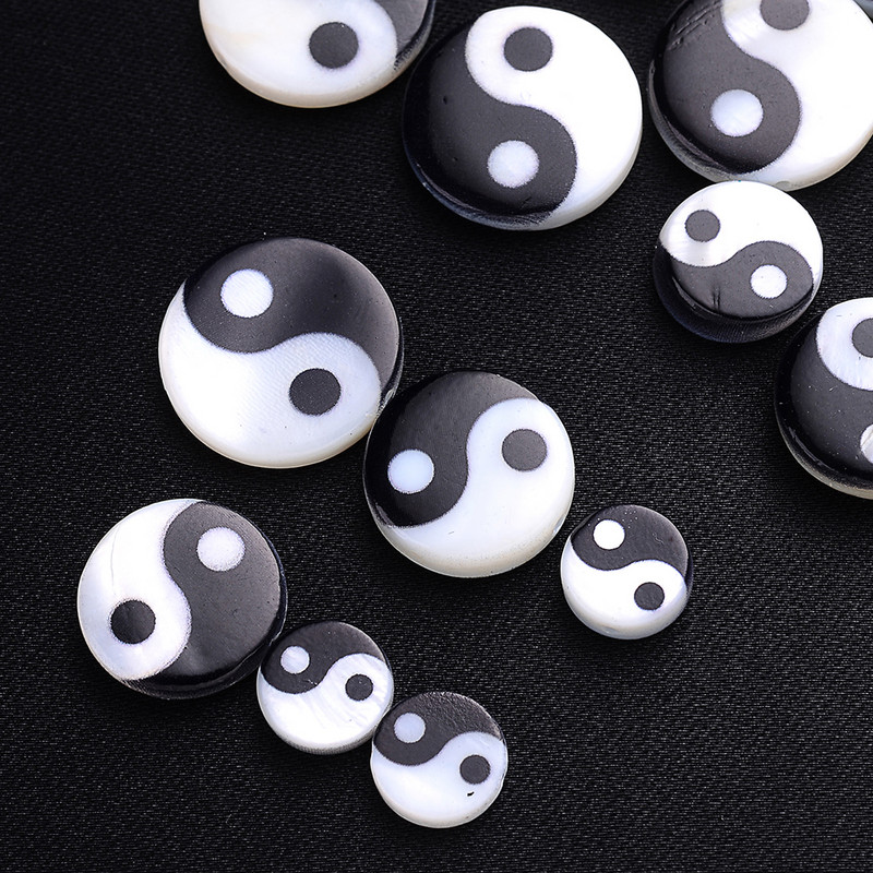 5kom Taichi perle od prirodne školjke, okrugle perle s razmakom za tračanje za izradu nakita DIY narukvica, ogrlica 8 mm 10 mm 12 mm 15 mm