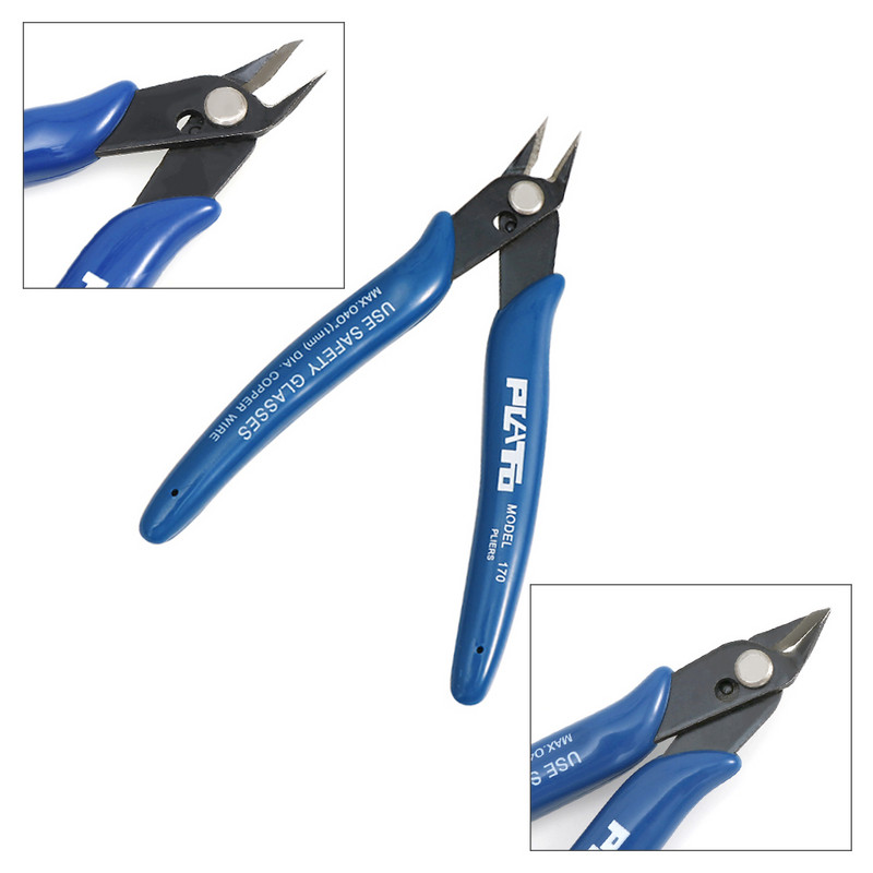 1PCS Bule Flush Side Shear Cutter Clipper Πένσα κοπής για σύρματα κοσμημάτων Πένσα κοσμημάτων Εργαλεία & κιτ εξοπλισμού