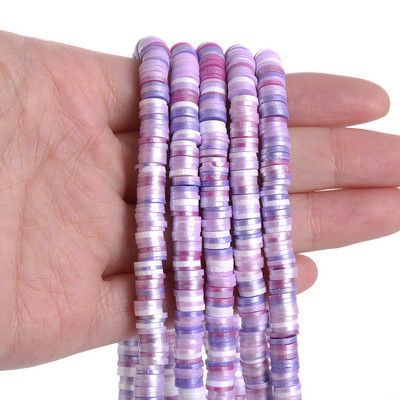 350 kom/lot 6 mm razmaknice od polimerske gline, višebojne mješovite ravne okrugle razmaknice, labave perle za izradu nakita, DIY narukvica, ogrlica